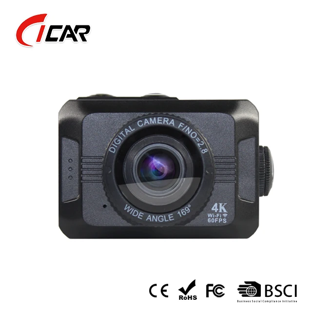 
Real 4K 60fps/30fps Built in GPS WIFI Function Action Camera 