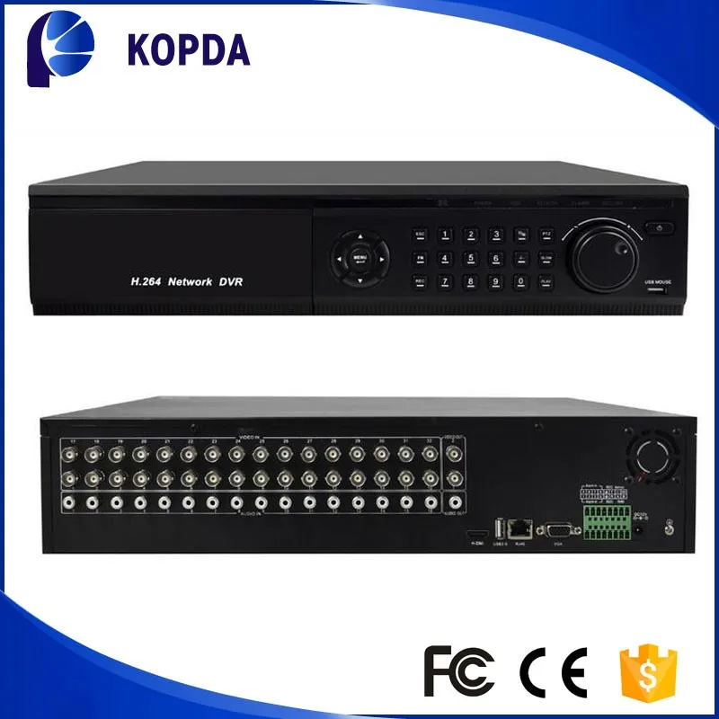 Китай фабрикант 32ch видеонаблюдения dvr stand alone видеорегистратор