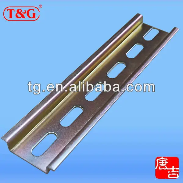 Top hat EN 50022 Перфорированной стали 35 мм стандартный Din Рельс с Соответствие Rohs