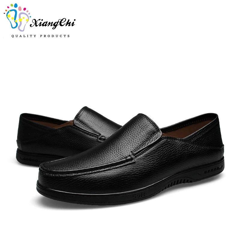 Mens casual black stylish shoes for men