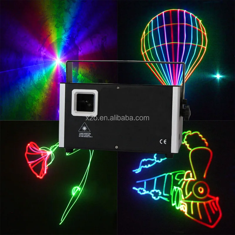 
ZILUN Professional maker DMX control laser show system With SD card Control 