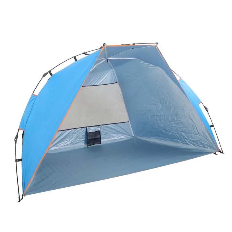 
factory price automatic portable beach sunshade tent pop up fishing shelter 