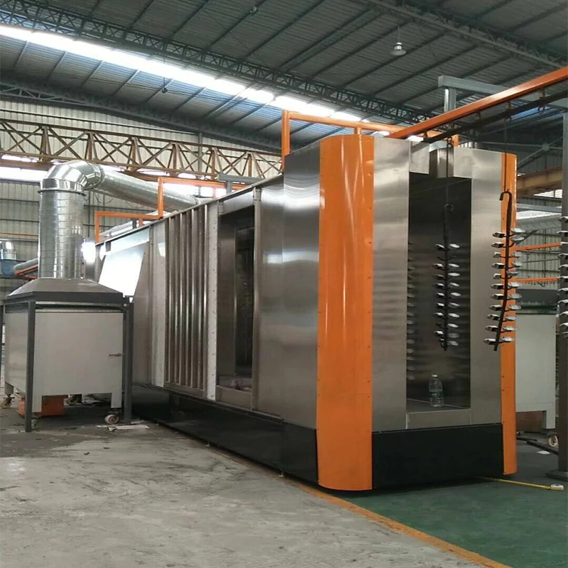 Shipping to Israel Automatic Powder Coating Line Used Powder Sprayer Spray Paint Machine