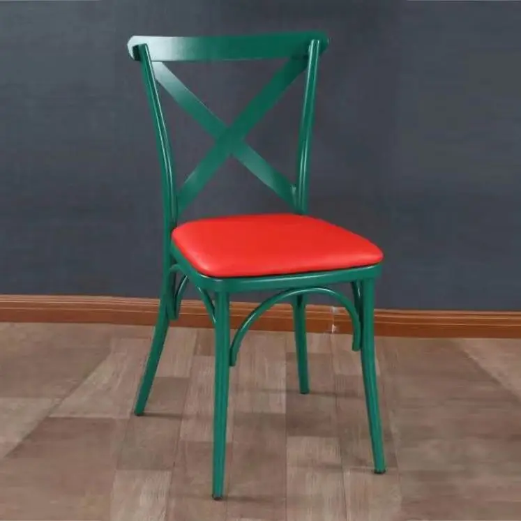 
Wholesale crossback chair French Style X back side chairvAntique classic X cross back chair 