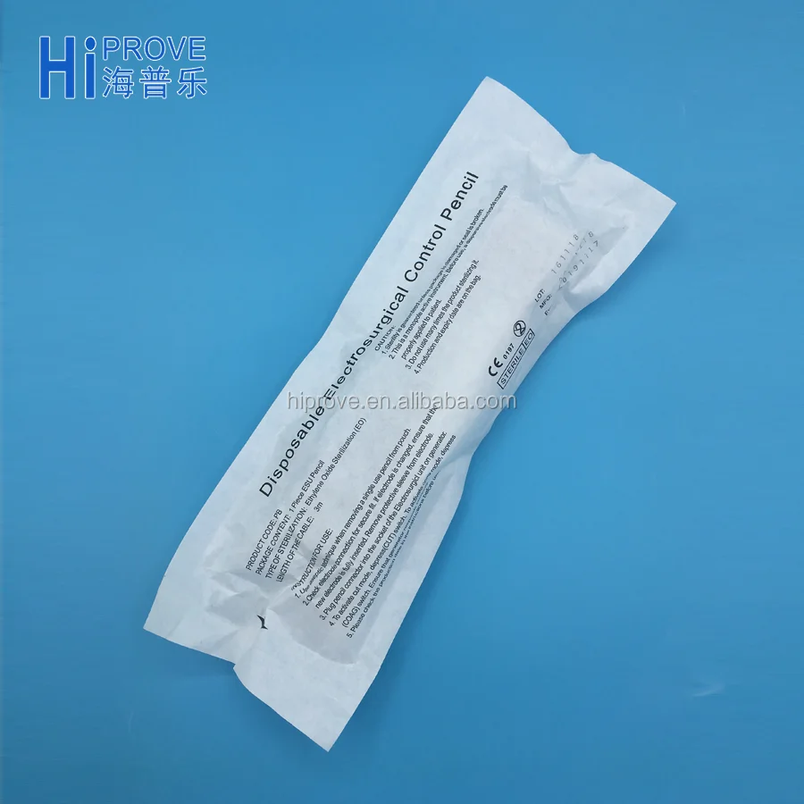 
CE Approved ESU Diathermy Electrode Cautery Pencil With Cable 