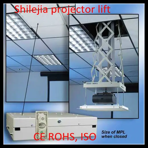 Hot sale! Remote control motorized projector elevator