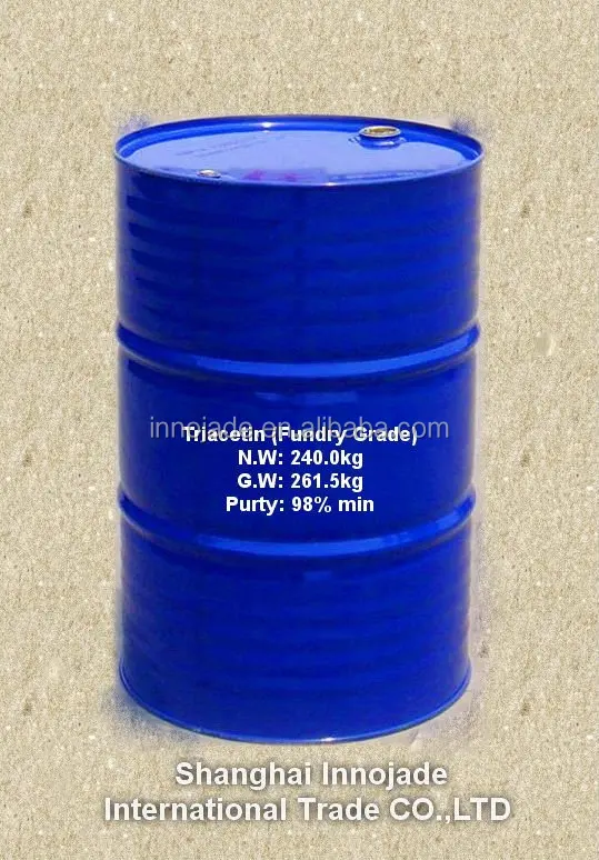 
Tobacco industry Foundry Grade Triacetin 