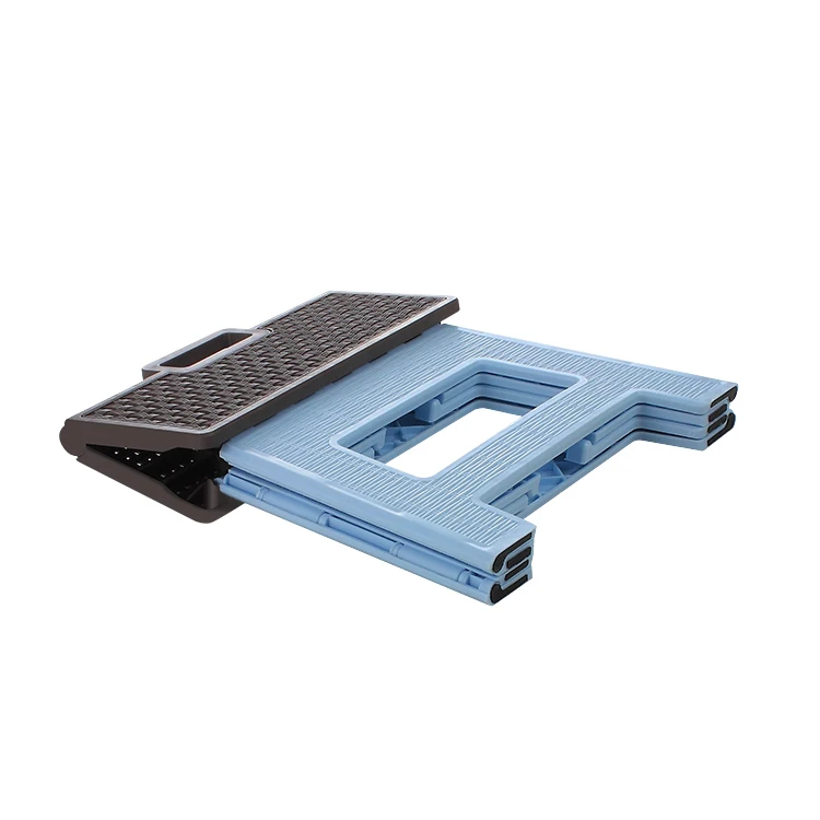 patent rattan folding plastic stool