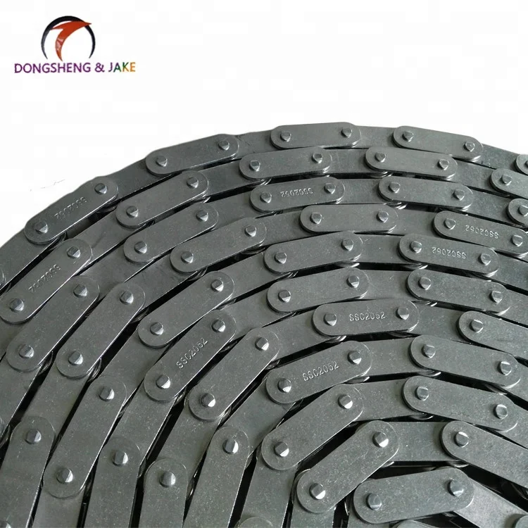 Double pitch straight side plate conveyor chain with attachments C220A/C2100