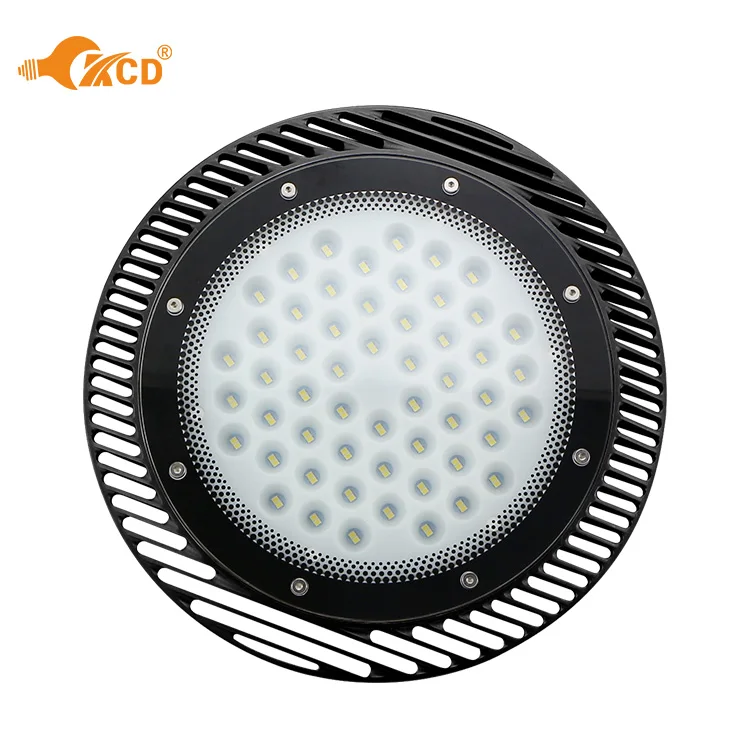 
black aluminum case 100w led high bay light fixture 