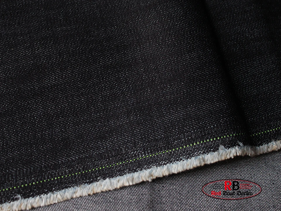 blue and gray color rolls of cotton denim fabric stock lot