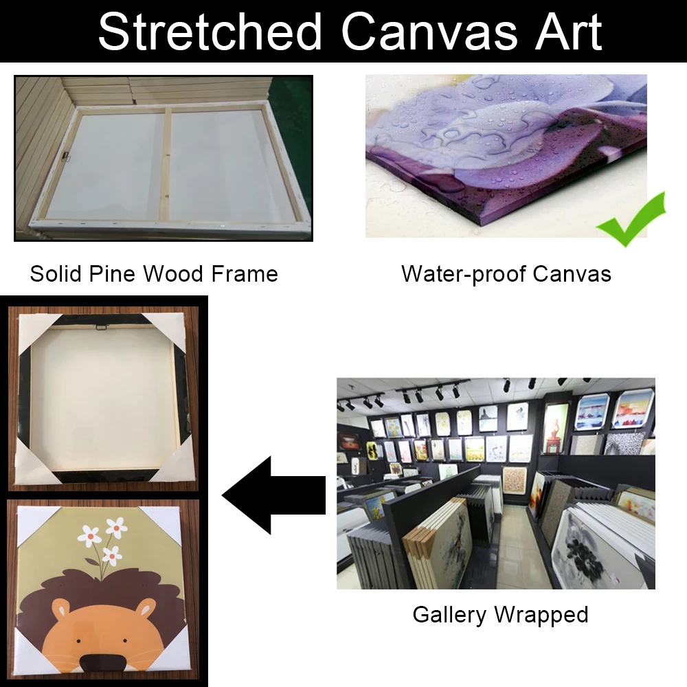 5 Панель Большой Холст стены книги по искусству Одуванчик белый цветок на Винтаж Серый дерево доска задний план деревенский стиль