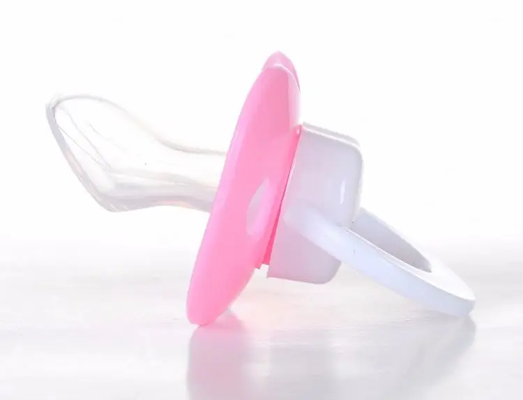 
Smile Bear Wholesale Food Grade Silicone Flat Duck Mouth Design Baby Pacifier 