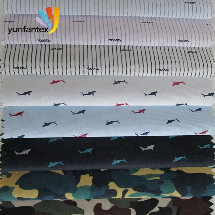 
2019 Pretty and colorful design 100 cotton shirt fabric textile wholesale price 