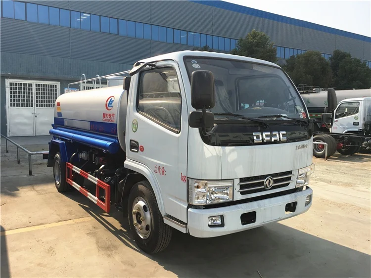  Dongfeng 6cbm 6000L грузовик с резервуаром для воды цена