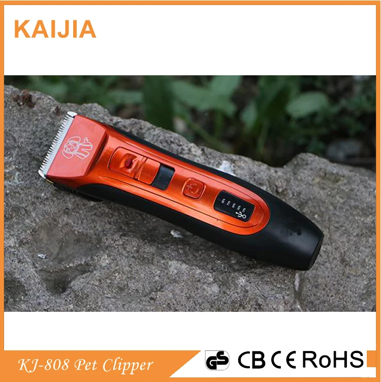 Беспроводной прочный электрический pet машинка для стрижки волос/pet бритвы/pet волос триммер