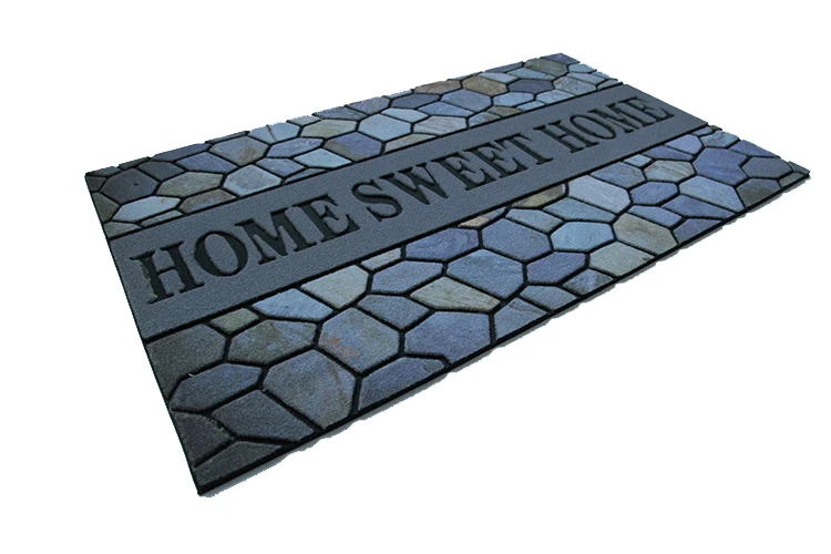 Коммерческий логотип резные Рисунок резиновый дно напольный коврик