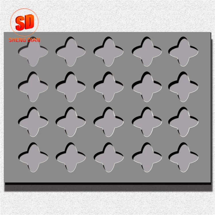 Гарантия качества Индивидуальные 304 201 2B перфорированные листы из нержавеющей стали