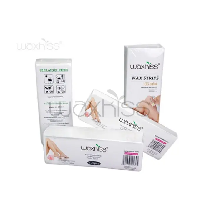 Waxkiss wholesale Spreme 200 Counts Soft and Smooth Spunlace Non woven Waxing Strip