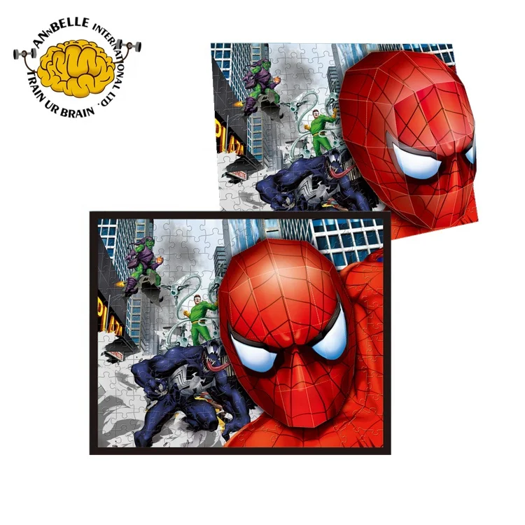 STEM развивающие игрушки 3D пазл паук