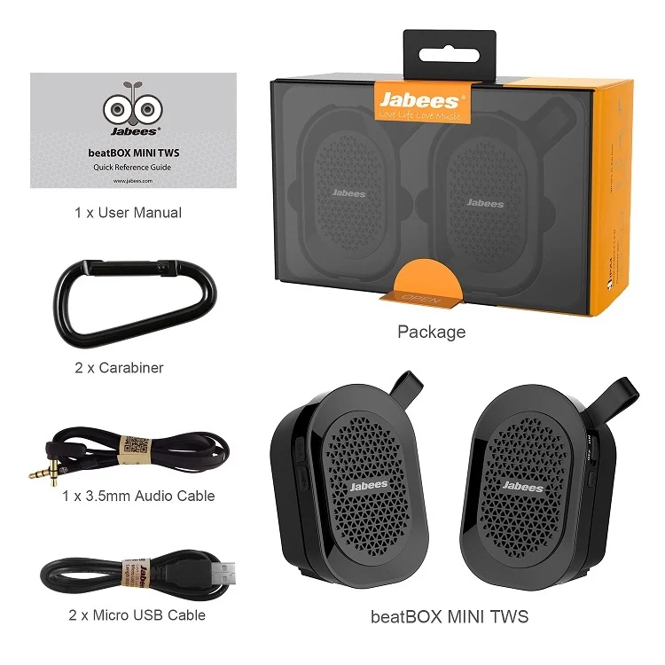 New Gadget Portable Waterproof Bluetooth Mini TWS Bluetooth Speaker Wireless