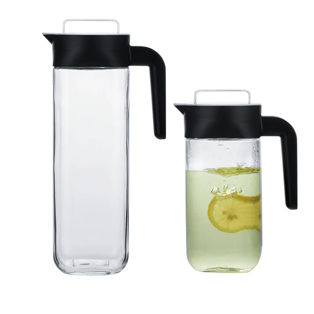 Small glass pitcher with spout picture refrigerator door plastic pitcher