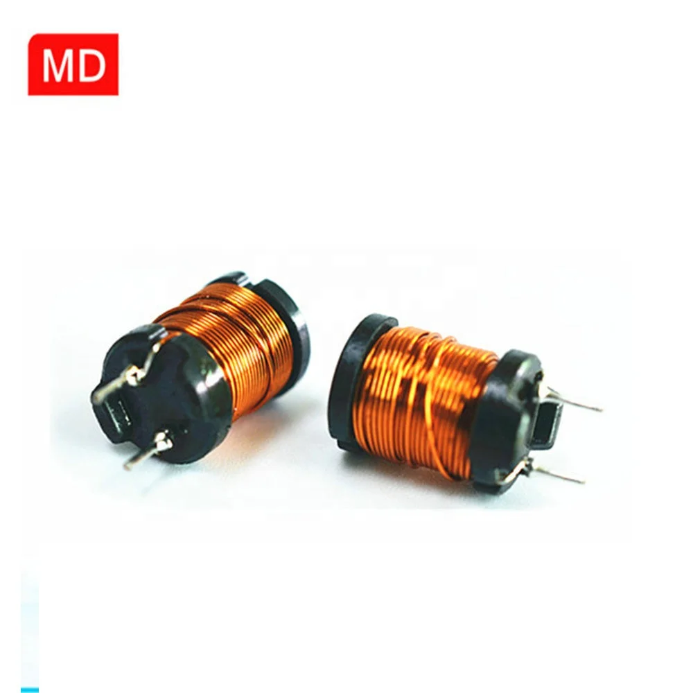 Dr 8*10 1mh Radial Inductor Series Radial Leaded Chokes Wire wound Ferrite Core Power ferrite drum core power inductor ROHS