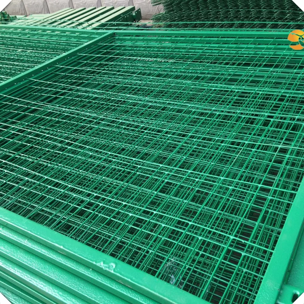 Сварной забор панели оцинкованной и ПВХ покрытием сварной забор из сетки