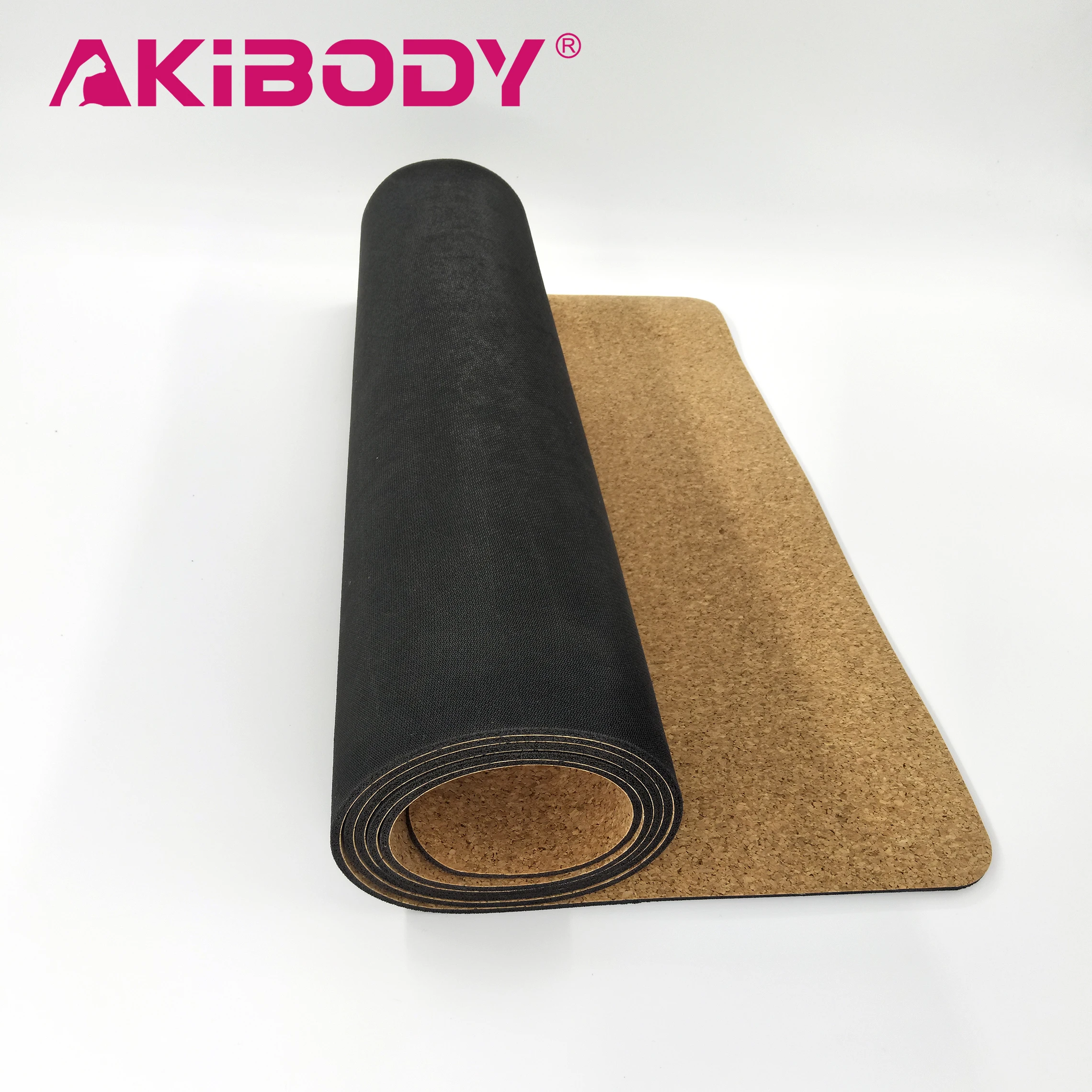 
Wholesale waterproof kids exercises natural rubber custom printed eco cork yoga mats 