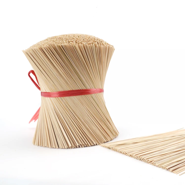Необработанные бамбуковые палочки AGARBATTI 8 дюймов для изготовления благовоний