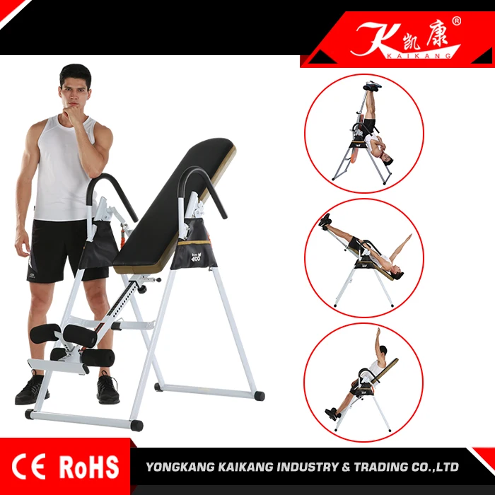 2016 New Inversion Table Back Therapy Fitness Gravity Pain Relief Exercise Workout indoor fitness equipment