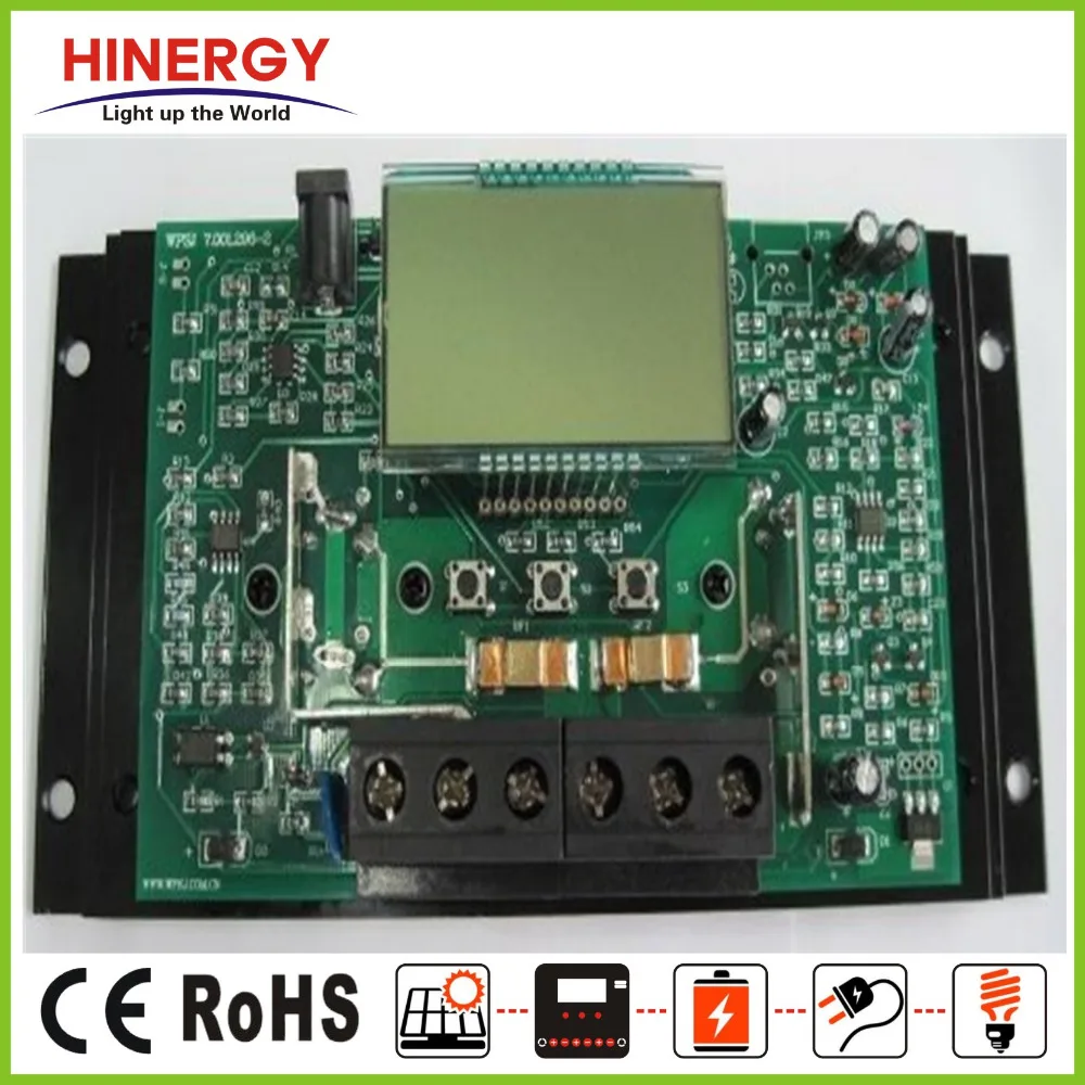 10A CE ROHS Solar Charge Controller 12V Manual PWM Solar Charge Controller