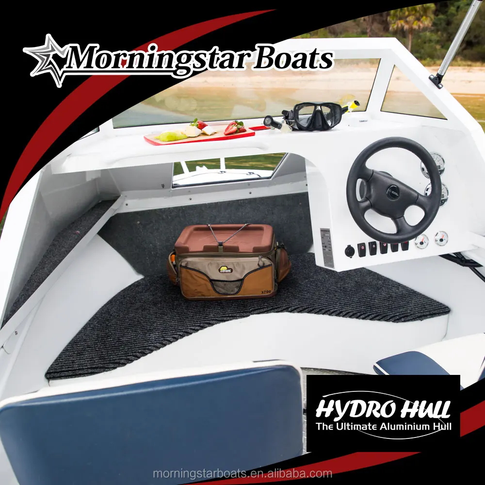 2018 New 17ft aluminum speed cabin motor boat for sale