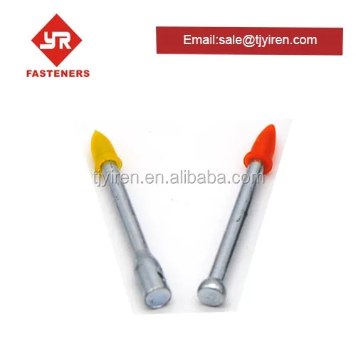 High Velocity Eyelet Drive pins with 6mm dia actuate hat