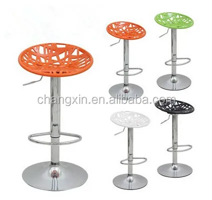
 Высокий барный стул с подставкой для ног в виде птичьего гнезда  