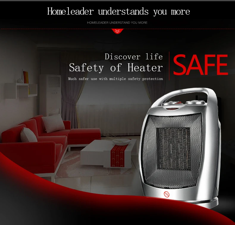 
750W/1500 Portable Electric Ceramic Space PTC Heater 