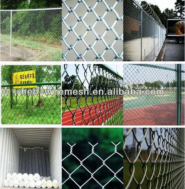 High Quality and Low Price Cyclone wire Mesh/Chain link fence/Diamond Wire Mesh Direct manufacturer