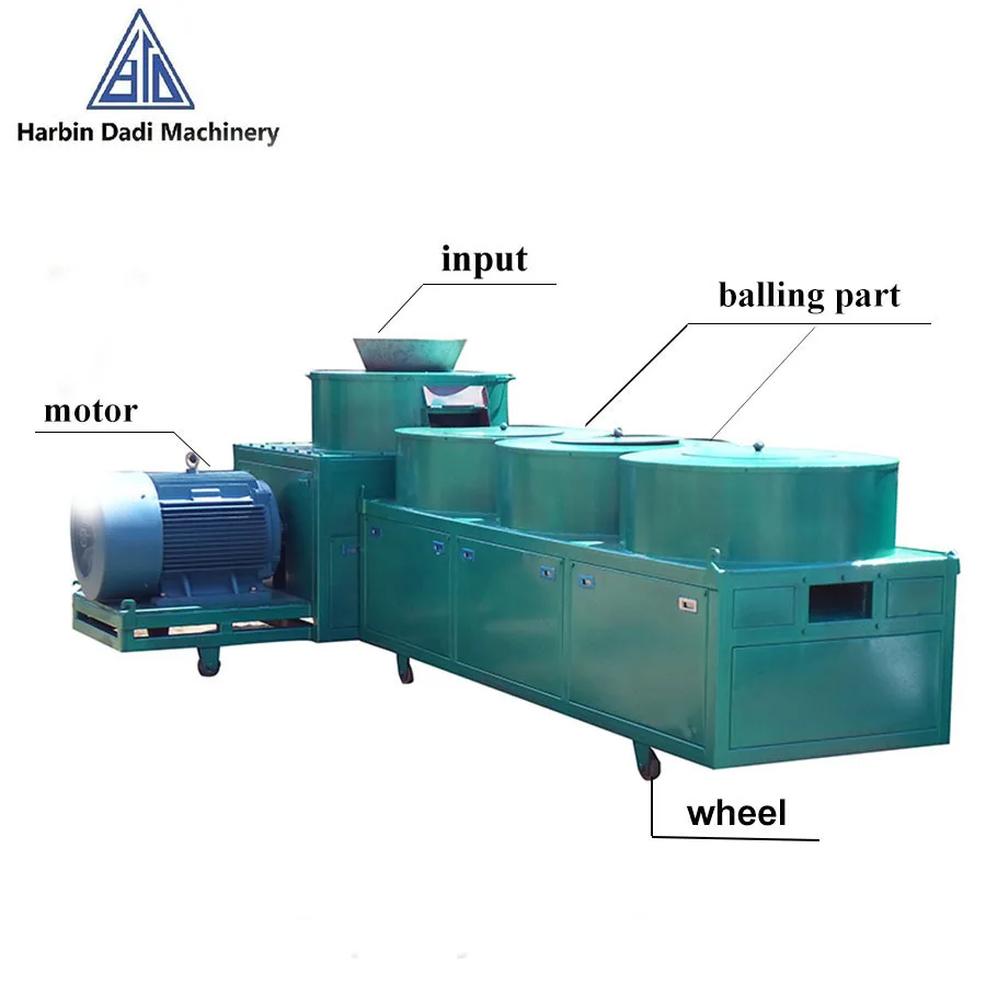 Organic Fertilizer Pelletizer Cow Manure Pelleting Equipment