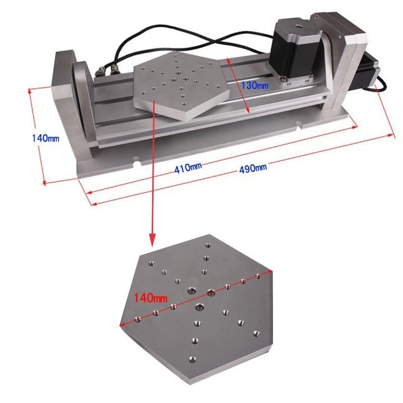 3040 5axis cnc milling Machine High-Precision Ball Screw Table Column Type metal aluminum engraving machine