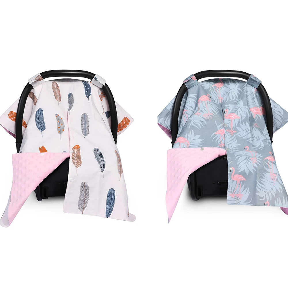 Large infant car seat canopy with opening for baby low price