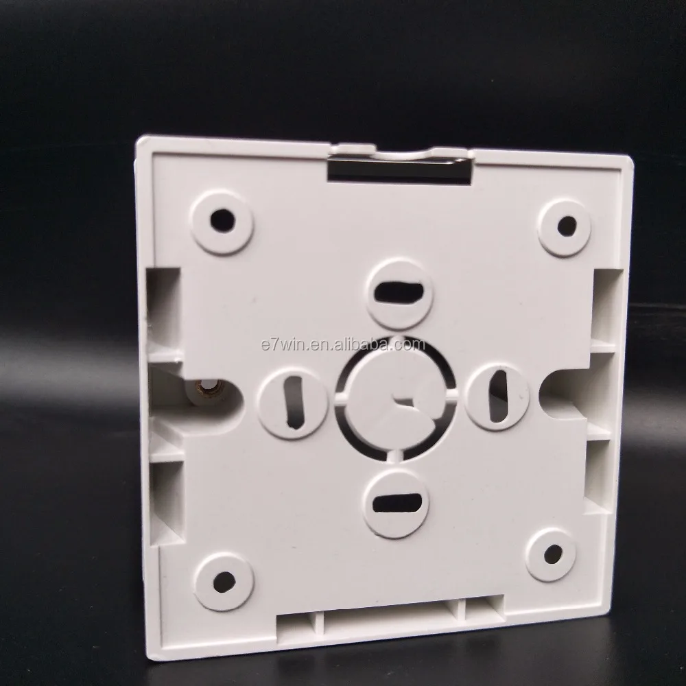 
86 Wall pad Cassette Universal White Wall Mounting Box for Wall Switch and and socket stair step light lamp mounting box 