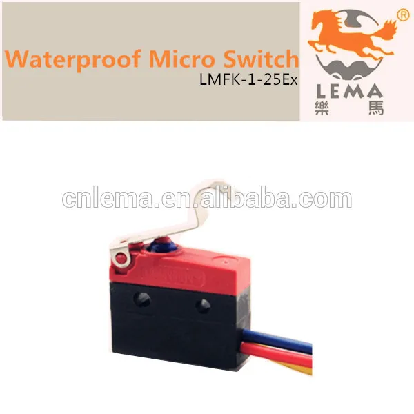 переменного тока 5a 250v ip65 водонепроницаемый микро-переключатель lmfk- 1- 25ex