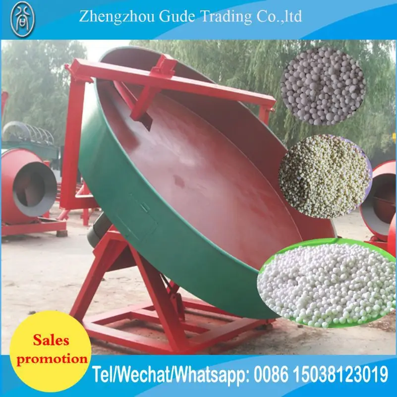 High Effieiency Gypsum Disc Fertilizer Granules Machinery Machine