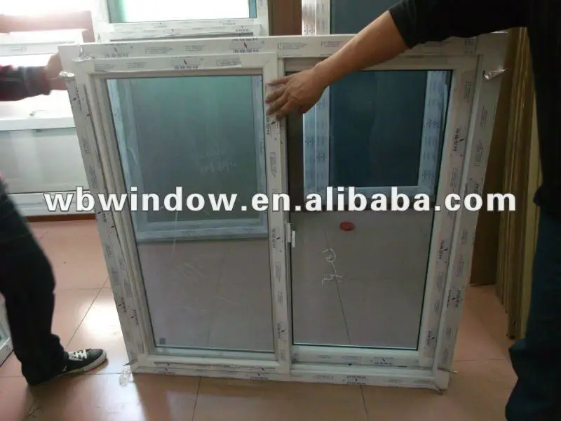 Window Models for Small Houses, Pvc Sliding Window Pvc Windows Double Tempered Glass Customized Size Horizontal Plastic Window