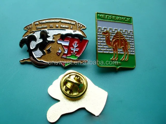 Any color printed and enamel custom made motorcycle metal pin badges