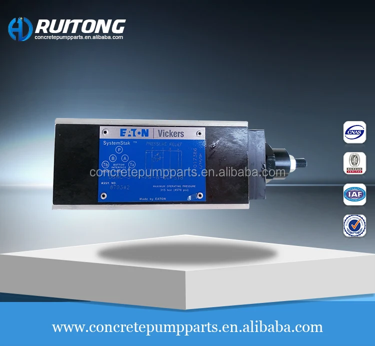 Vickers DGMC-5-PT-FW-B-30 Потока Клапан для Бетононасос Машины Rexroth Дипломатической