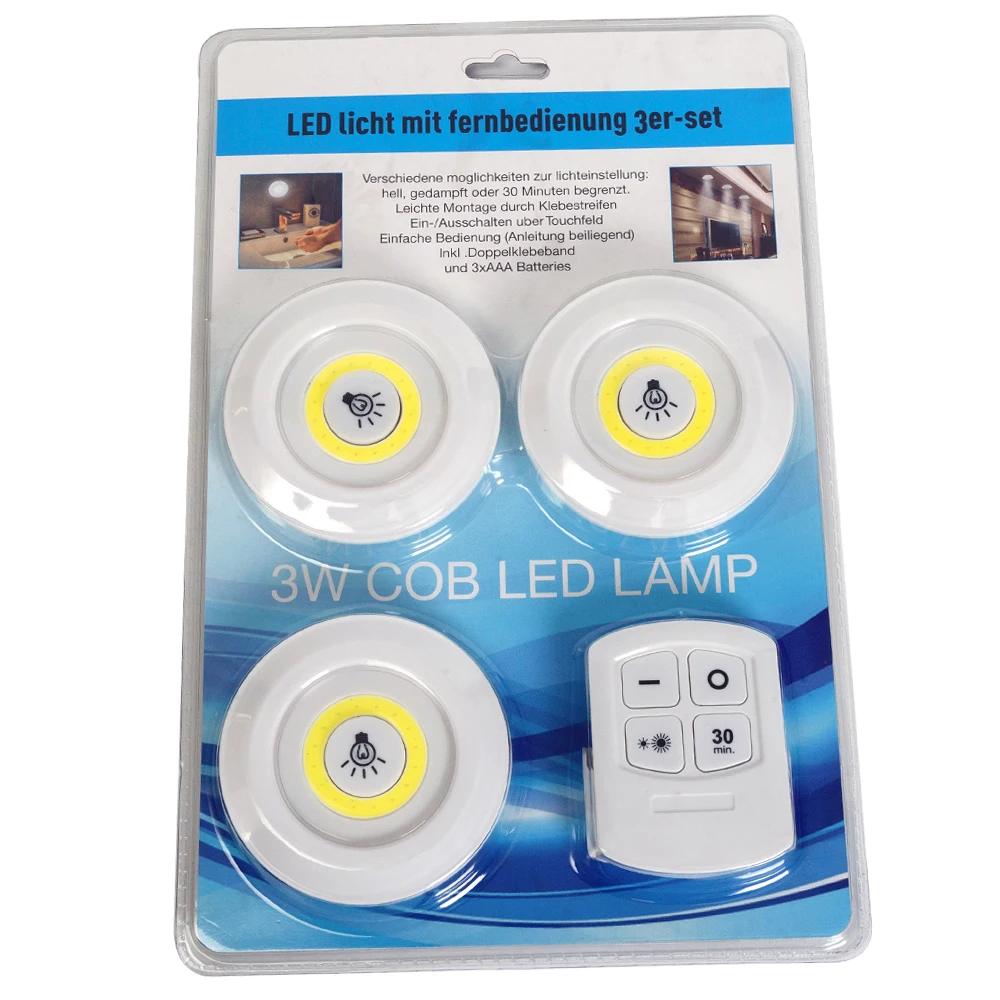 Wholesale battery powered led lights led night lamp with remote control for Emergency