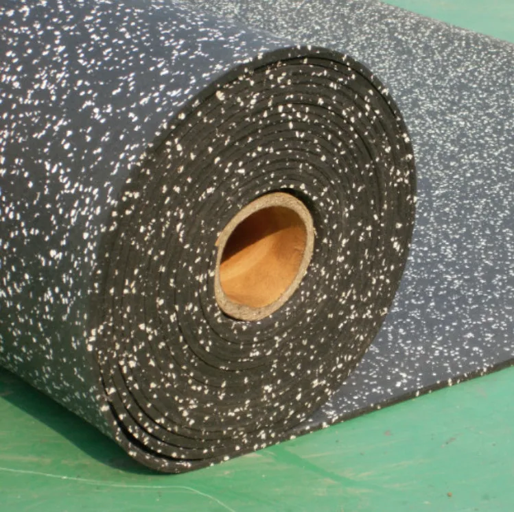 High quality eco-friendly anti-slip fire prevention gym flooring rubber mat roll