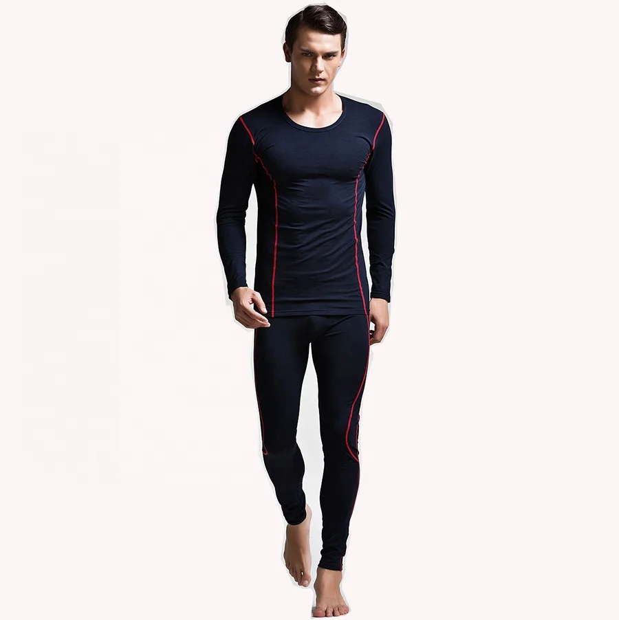 Длинное термобелье, удобное Мужское нижнее белье, зимнее нижнее белье
