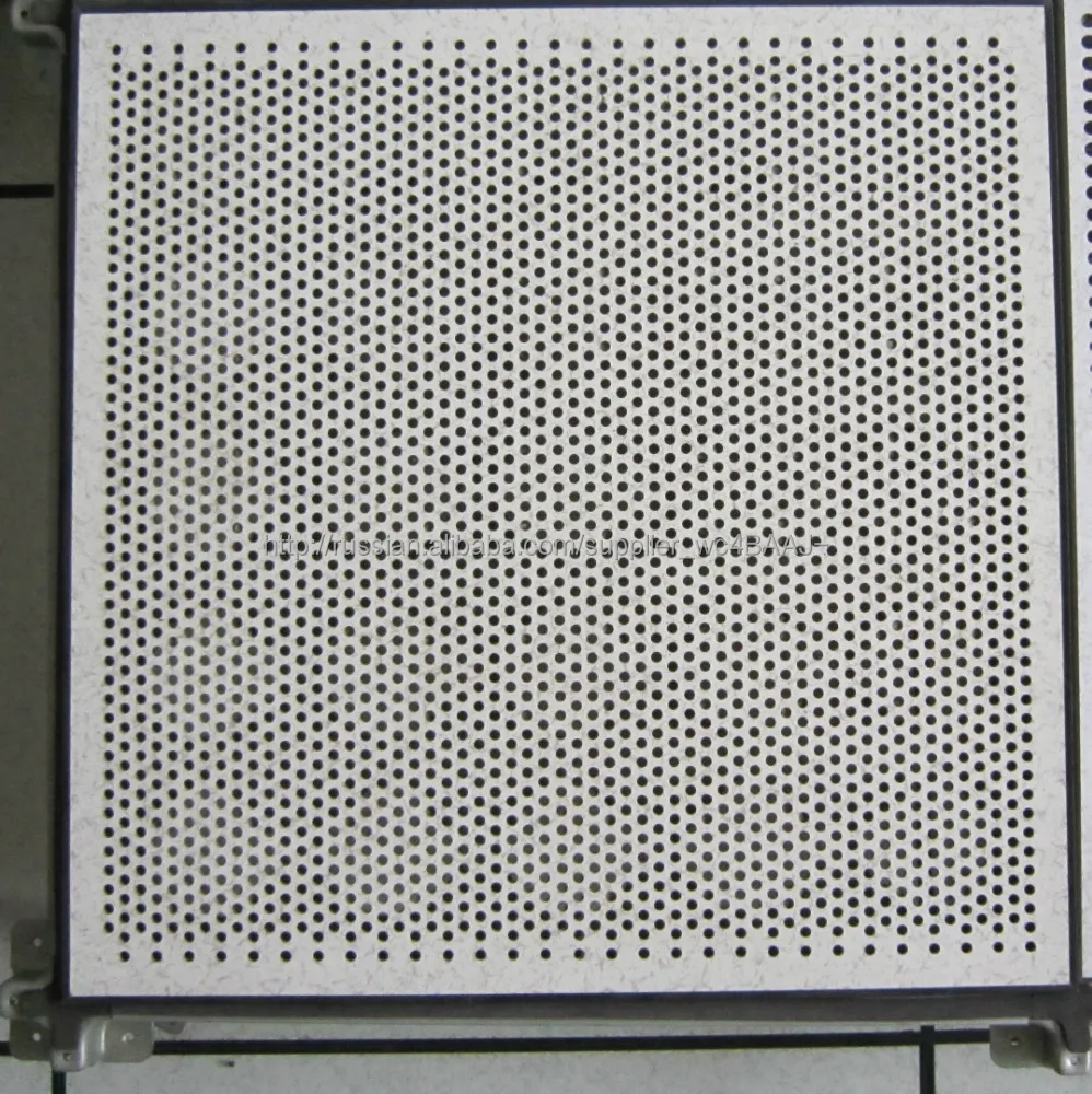 Фальшпол для ЦОД перфорированная панель 28% (есть 17% 22% 25% 30% 36% 45%) от производителя